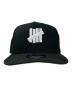 New Era (ニューエラ) UNDEFEATED (アンディフィーテッド) キャップ ブラック：4000円