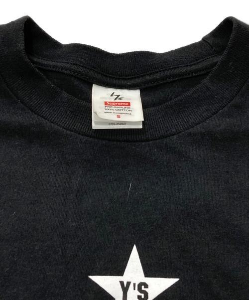SUPREME（シュプリーム）Supreme (シュプリーム) Y's (ワイズ) STAR TEE ブラック サイズ:Sの古着・服飾アイテム