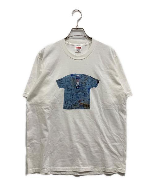 SUPREME（シュプリーム）Supreme (シュプリーム) First Tee ホワイト サイズ:Mの古着・服飾アイテム