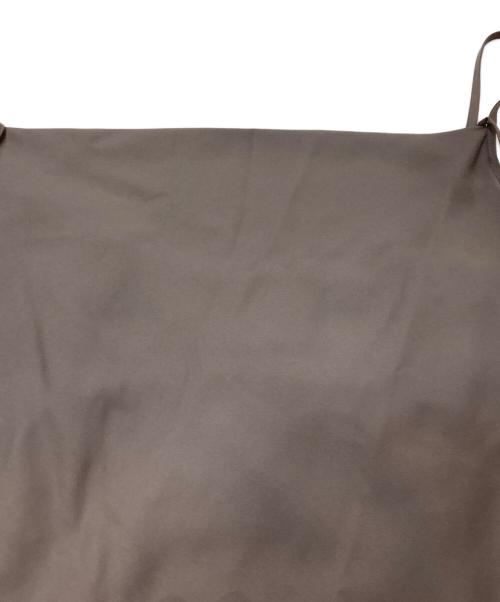 Snidel（スナイデル）Snidel (スナイデル) ホルターキャミワンピース ベージュ サイズ:SIZE0の古着・服飾アイテム