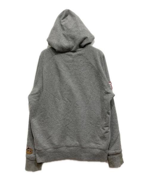 stussy（ステューシー）stussy (ステューシー) 裏サーマルジップパーカー グレー サイズ:Mの古着・服飾アイテム