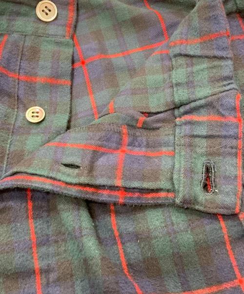 oldman's tailor（オールドマンズテーラー）oldman's tailor (オールドマンズテーラー) Morning Rockwell Pants/チェックパジャマパンツ グリーン サイズ:SIZE38の古着・服飾アイテム