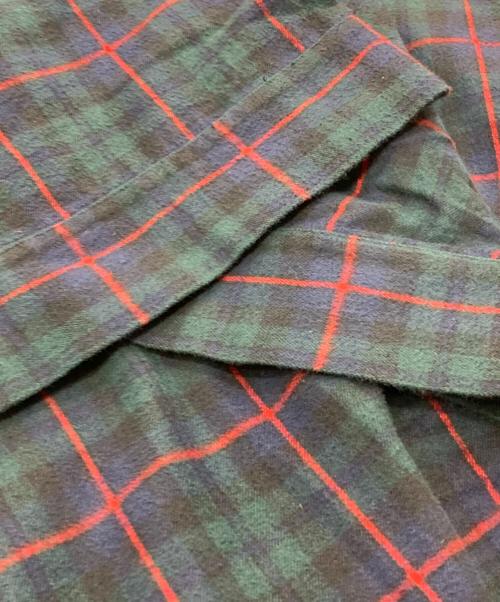 oldman's tailor（オールドマンズテーラー）oldman's tailor (オールドマンズテーラー) Morning Rockwell Pants/チェックパジャマパンツ グリーン サイズ:SIZE38の古着・服飾アイテム