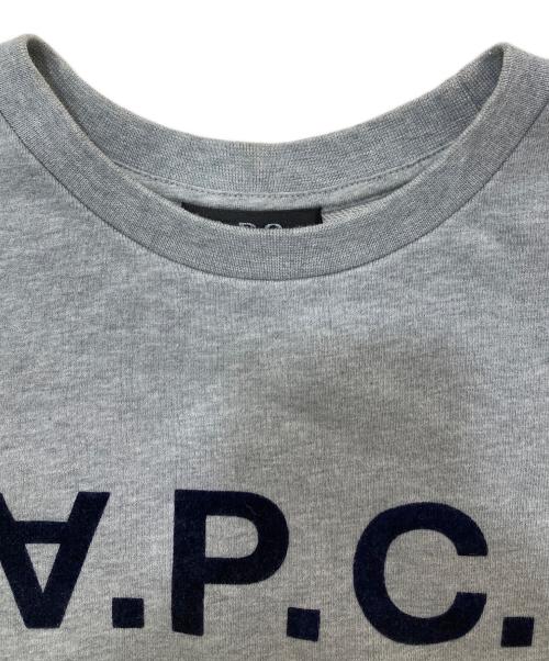 A.P.C.（アーペーセー）A.P.C. (アーペーセー) COFAX Viva Sweatshirt グレー サイズ:XSの古着・服飾アイテム