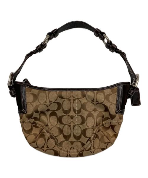 COACH（コーチ）COACH (コーチ) ワンショルダーバッグ ベージュの古着・服飾アイテム