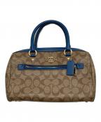 COACHコーチ）の古着「ローアンサッチェル/シグネチャー2WAYバッグ」