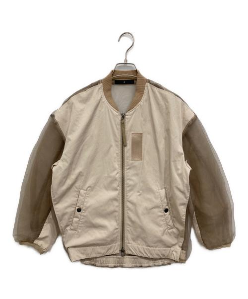 JOHNBULL（ジョンブル）Johnbull (ジョンブル) シースルーMA-1 ベージュ サイズ:FREEの古着・服飾アイテム