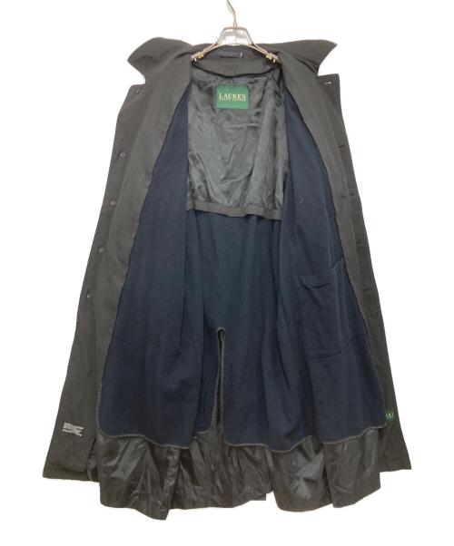 LAUREN RALPH LAUREN（ローレンラルフローレン）LAUREN RALPH LAUREN (ローレンラルフローレン) ライナー付トレンチコート ブラック サイズ:46Lの古着・服飾アイテム