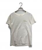 CELINEセリーヌ）の古着「ロゴエンブロイダリー Tシャツ」｜ホワイト