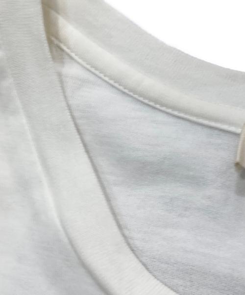 CELINE（セリーヌ）CELINE (セリーヌ) ロゴエンブロイダリー Tシャツ ホワイト サイズ:Ｓの古着・服飾アイテム