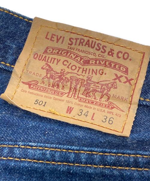 LEVI'S（リーバイス）LEVI'S (リーバイス) 90’s110周年記念501デニムパンツ インディゴ サイズ:86cm (W34)の古着・服飾アイテム