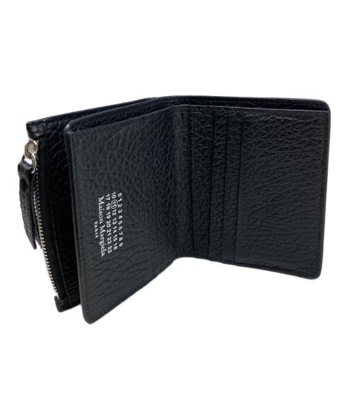 Maison Margiela（メゾンマルジェラ）Maison Margiela (メゾンマルジェラ) 4ステッチフリップフラップウォレット ブラックの古着・服飾アイテム
