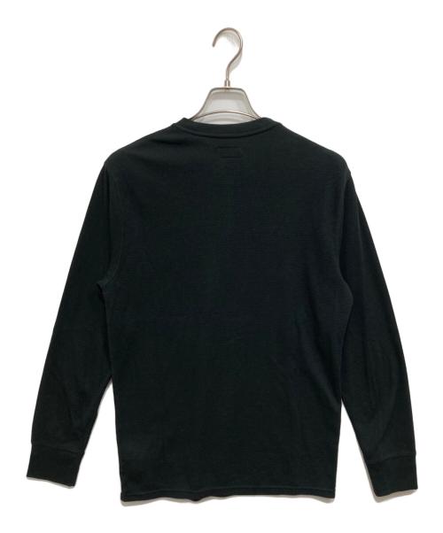 POLO RALPH LAUREN（ポロ・ラルフローレン）POLO RALPH LAUREN (ポロ・ラルフローレン) ヘンリーネックカットソー ブラック サイズ:Mの古着・服飾アイテム
