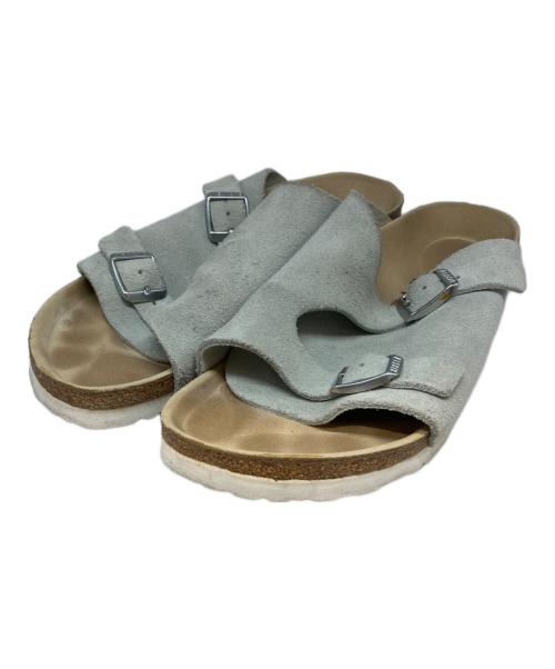 BIRKENSTOCK（ビルケンシュトック）BIRKENSTOCK (ビルケンシュトック) スエードサンダル グレー サイズ:25cmの古着・服飾アイテム