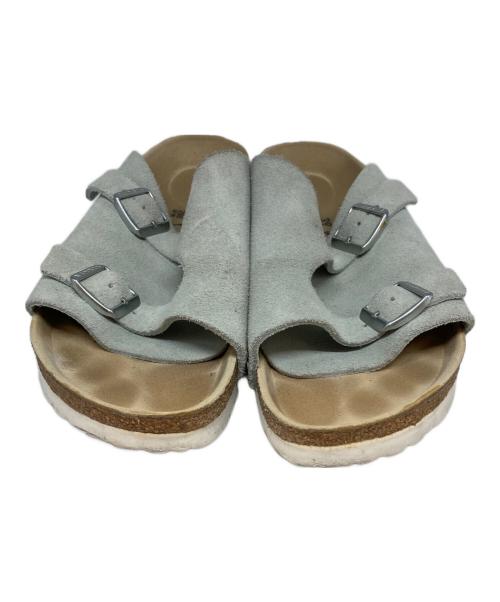 BIRKENSTOCK（ビルケンシュトック）BIRKENSTOCK (ビルケンシュトック) スエードサンダル グレー サイズ:25cmの古着・服飾アイテム