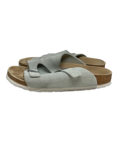 BIRKENSTOCK（ビルケンシュトック）BIRKENSTOCK (ビルケンシュトック) スエードサンダル グレー サイズ:25cmの古着・服飾アイテム