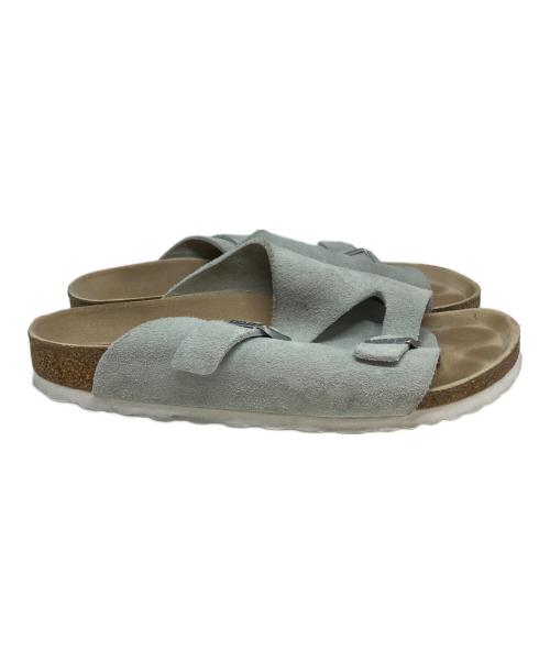 BIRKENSTOCK（ビルケンシュトック）BIRKENSTOCK (ビルケンシュトック) スエードサンダル グレー サイズ:25cmの古着・服飾アイテム