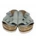 BIRKENSTOCK (ビルケンシュトック) スエードサンダル グレー サイズ:25cm：7000円