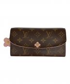 LOUIS VUITTONルイ ヴィトン）の古着「長財布」｜ブラウン×ピンク