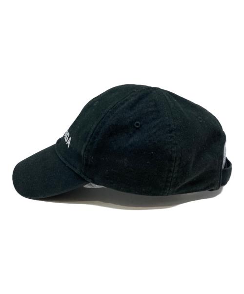 BALENCIAGA（バレンシアガ）BALENCIAGA (バレンシアガ) キャップ ブラック サイズ:L59cmの古着・服飾アイテム