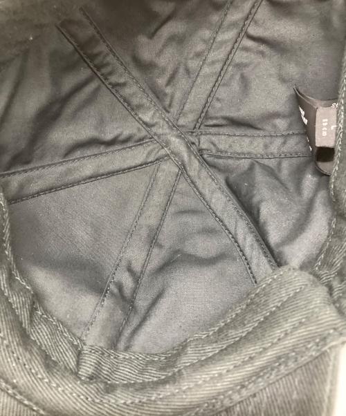 BALENCIAGA（バレンシアガ）BALENCIAGA (バレンシアガ) キャップ ブラック サイズ:L59cmの古着・服飾アイテム