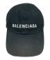 BALENCIAGA (バレンシアガ) キャップ ブラック サイズ:L59cm：15000円
