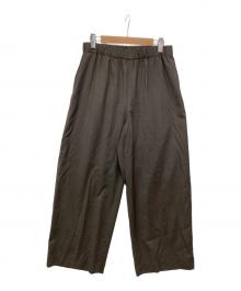 LOEFF（ロエフ）の古着「トロピカルウールハーレムパンツ」｜ブラウン