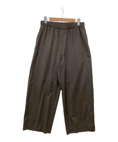 LOEFF（ロエフ）LOEFF (ロエフ) トロピカルウールハーレムパンツ ブラウン サイズ:2の古着・服飾アイテム