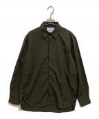 CTHYシティ）の古着「CTHY LUXURY MATERIAL CLASSIC SHIRTS」｜ブラウン