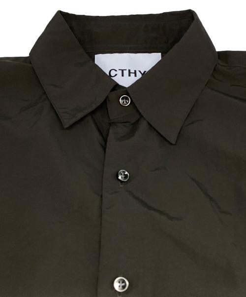 CTHY（シティ）cthy (シティ) CTHY LUXURY MATERIAL CLASSIC SHIRTS ブラウン サイズ:２の古着・服飾アイテム
