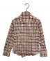 BURBERRY BLUE LABEL (バーバリー ブルー レーベル) チェックシャツ ピンク サイズ:36：7000円