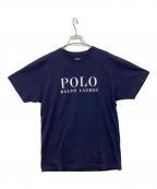 POLO RALPH LAURENポロ・ラルフローレン）の古着「ロゴTシャツ」｜ネイビー