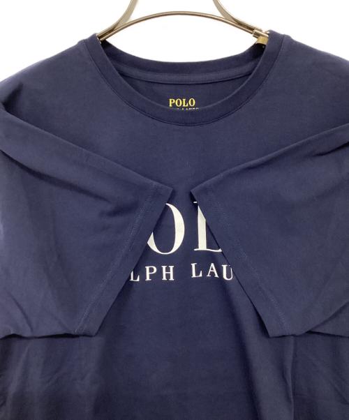 POLO RALPH LAUREN（ポロ・ラルフローレン）POLO RALPH LAUREN (ポロ・ラルフローレン) ロゴTシャツ ネイビー サイズ:Lの古着・服飾アイテム