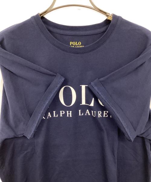 POLO RALPH LAUREN（ポロ・ラルフローレン）POLO RALPH LAUREN (ポロ・ラルフローレン) ロゴTシャツ ネイビー サイズ:Lの古着・服飾アイテム