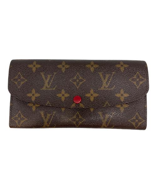 LOUIS VUITTON（ルイ ヴィトン）LOUIS VUITTON (ルイ ヴィトン) ポルトフォイユ・エミリー ルージュの古着・服飾アイテム