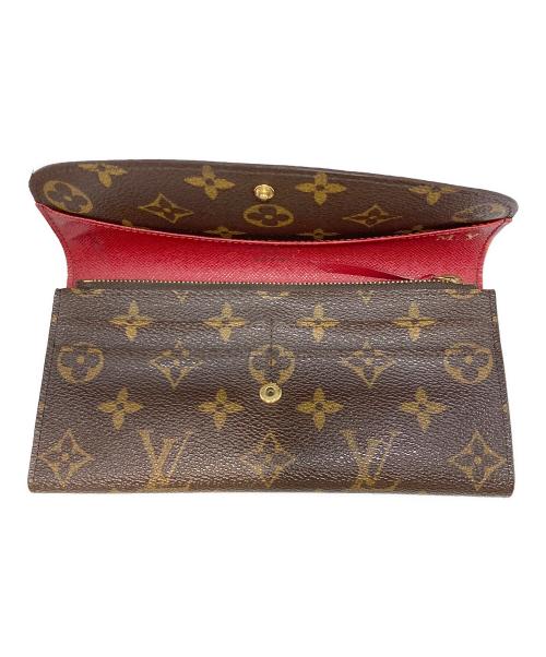 LOUIS VUITTON（ルイ ヴィトン）LOUIS VUITTON (ルイ ヴィトン) ポルトフォイユ・エミリー ルージュの古着・服飾アイテム