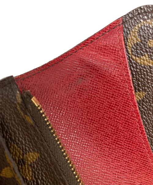 LOUIS VUITTON（ルイ ヴィトン）LOUIS VUITTON (ルイ ヴィトン) ポルトフォイユ・エミリー ルージュの古着・服飾アイテム