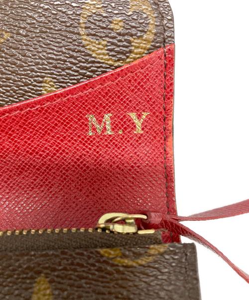LOUIS VUITTON（ルイ ヴィトン）LOUIS VUITTON (ルイ ヴィトン) ポルトフォイユ・エミリー ルージュの古着・服飾アイテム