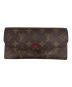 LOUIS VUITTON（ルイ ヴィトン）の古着「ポルトフォイユ・エミリー」｜ルージュ