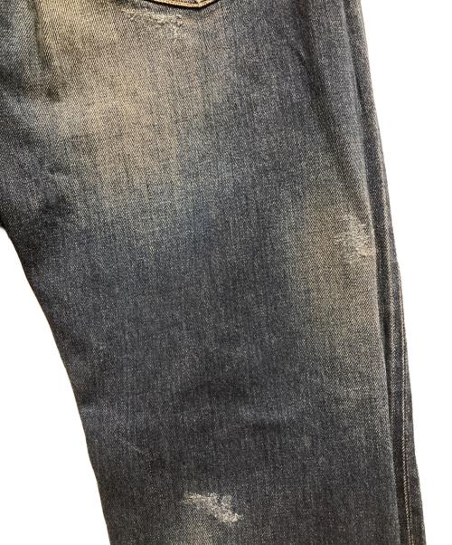 jieda（ジエダ）jieda (ジエダ) VINTAGE SELVEDGE DENIM PANTS インディゴ サイズ:1の古着・服飾アイテム