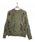 C.E（シーイー）の古着「PLAGUE WIDE RIB CUT CREW NECK」｜オリーブ