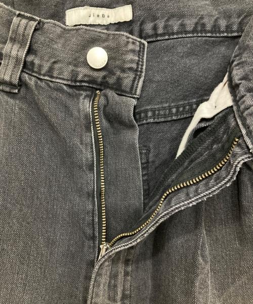 jieda（ジエダ）Jieda (ジエダ) 2TONE BAGGY DENIM PANTS ブラック サイズ:2の古着・服飾アイテム