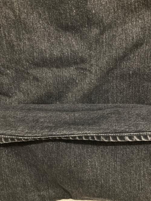jieda（ジエダ）Jieda (ジエダ) 2TONE BAGGY DENIM PANTS ブラック サイズ:2の古着・服飾アイテム