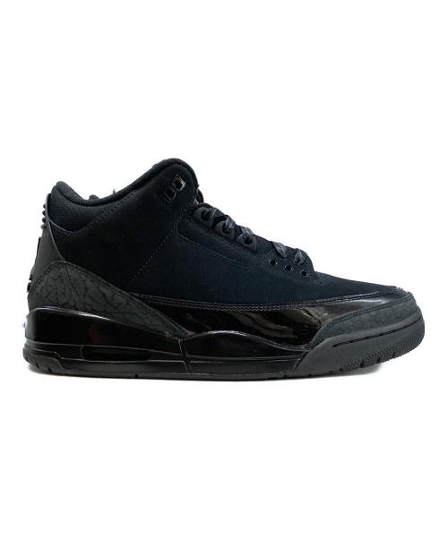 NIKE（ナイキ）NIKE (ナイキ) AIR JORDAN 3 RETRO ブラック サイズ:27.5㎝の古着・服飾アイテム