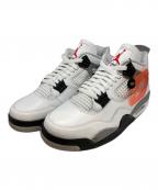 NIKEナイキ）の古着「Air Jordan 4 Retro」｜ホワイト