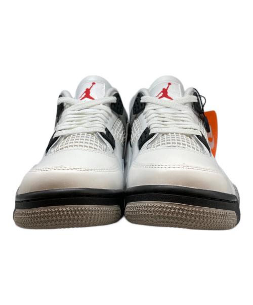 NIKE（ナイキ）NIKE (ナイキ) Air Jordan 4 Retro ホワイト サイズ:27.5㎝の古着・服飾アイテム
