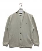 LACOSTE×BEAUTY&YOUTHラコステ×ビューティーアンドユース）の古着「EXCLUSIVE EDITION 1TONE CARDIGAN」｜ミントグリーン