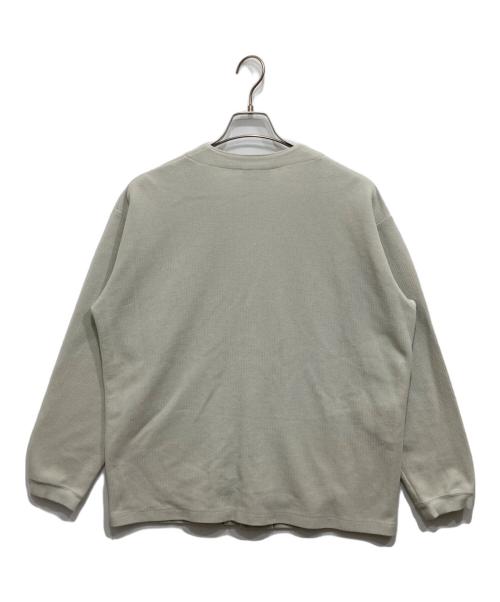 LACOSTE（ラコステ）LACOSTE (ラコステ) BEAUTY&YOUTH (ビューティーアンドユース) EXCLUSIVE EDITION 1TONE CARDIGAN ミントグリーン サイズ:Lの古着・服飾アイテム