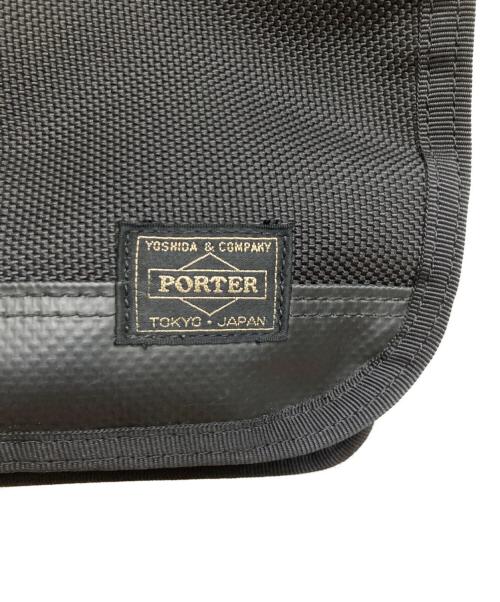 PORTER（ポーター）PORTER (ポーター) HEAT ショルダーバッグ ブラックの古着・服飾アイテム
