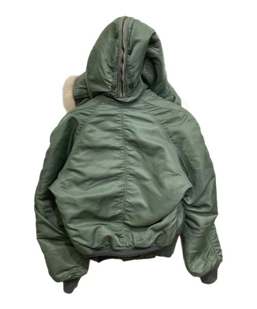 MILITARY（ミリタリー）MILITARY (ミリタリー) 60's US N-2B フライトジャケット カーキ サイズ:Sの古着・服飾アイテム